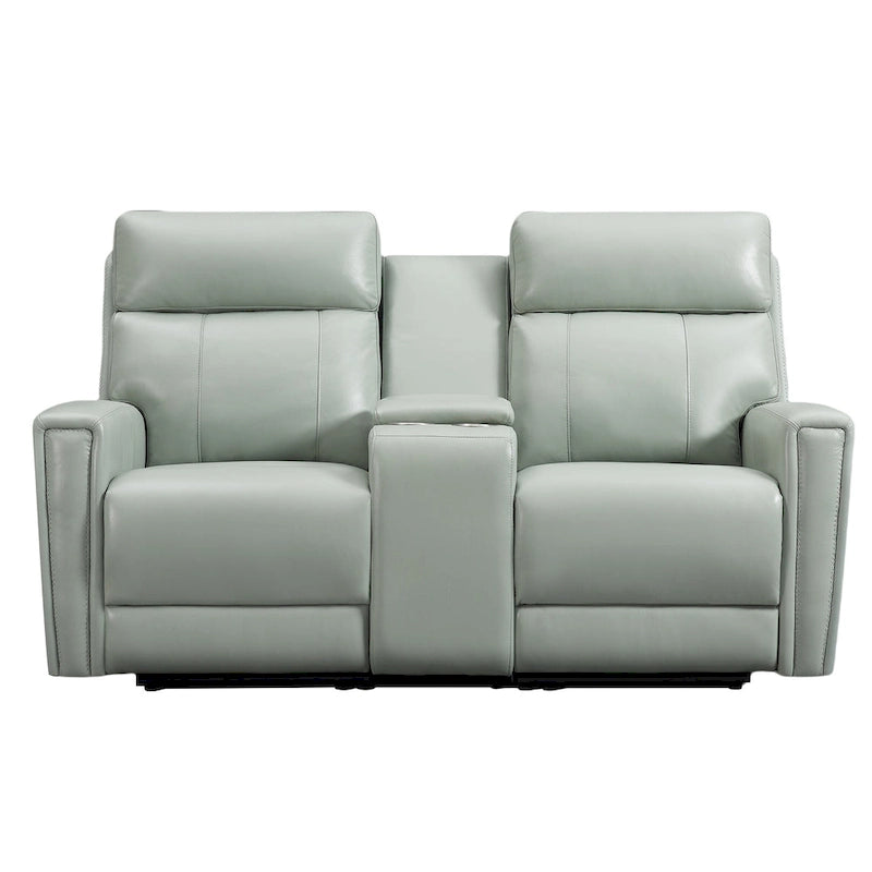 71.5 Leather Zero Gravity Power Recliner Loveseat Sofa with Power Headrest, USB&USB-C Port