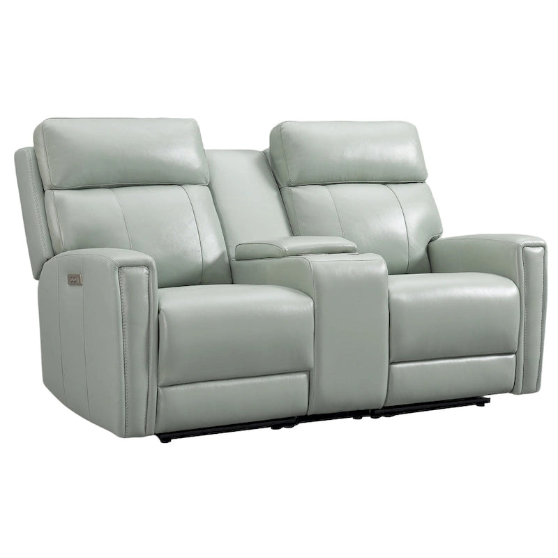 71.5 Leather Zero Gravity Power Recliner Loveseat Sofa with Power Headrest, USB&USB-C Port