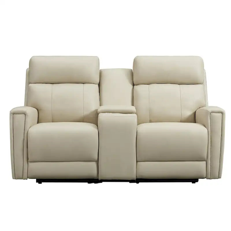 71.5 Leather Zero Gravity Power Recliner Loveseat Sofa with Power Headrest, USB&USB-C Port