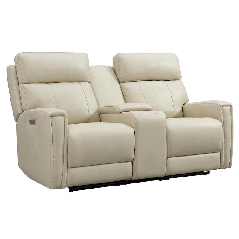 71.5 Leather Zero Gravity Power Recliner Loveseat Sofa with Power Headrest, USB&USB-C Port