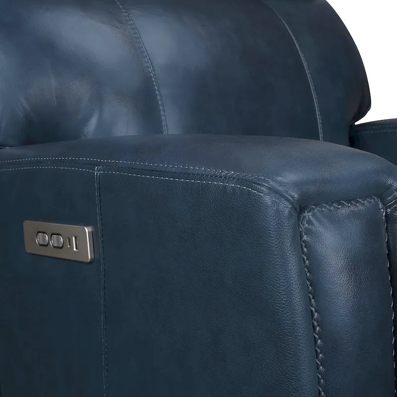 71.5 Leather Zero Gravity Power Recliner Loveseat Sofa with Power Headrest, USB&USB-C Port