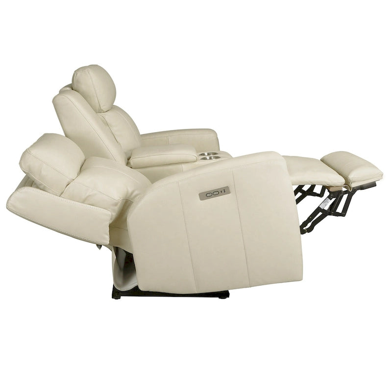 71.5 Leather Zero Gravity Power Recliner Loveseat Sofa with Power Headrest, USB&USB-C Port