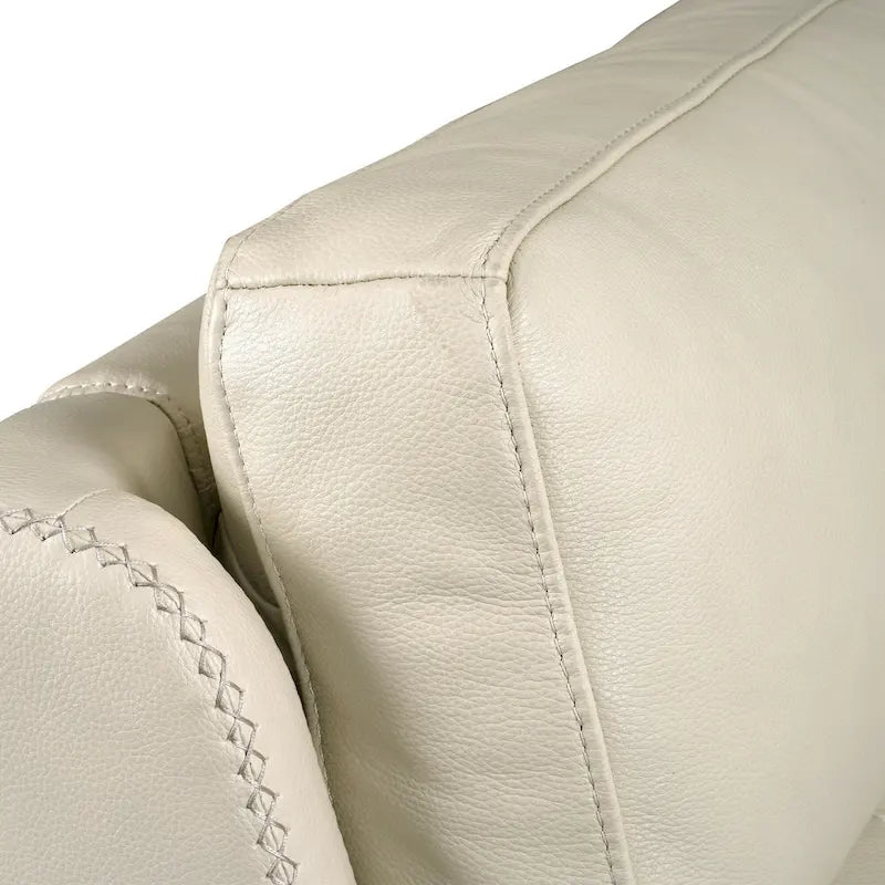 71.5 Leather Zero Gravity Power Recliner Loveseat Sofa with Power Headrest, USB&USB-C Port