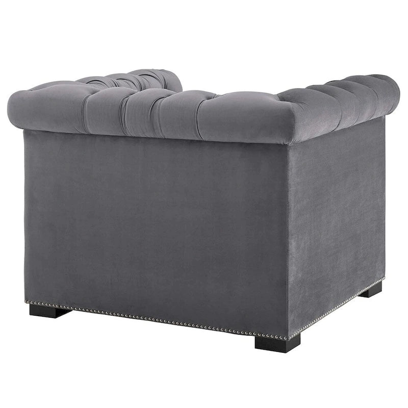 Performance Velvet Armchair