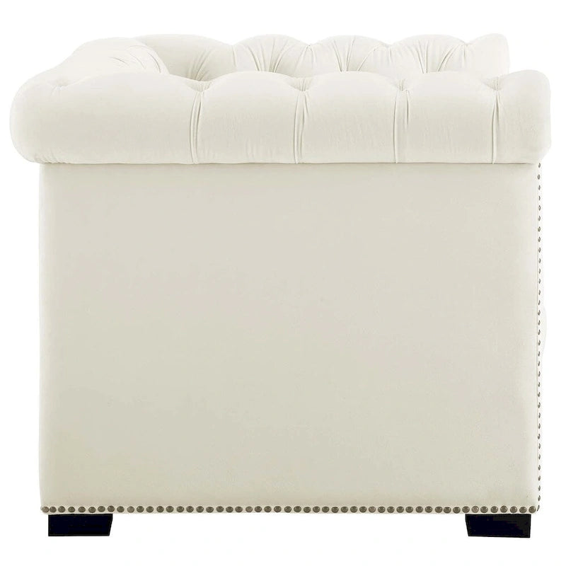 Performance Velvet Armchair