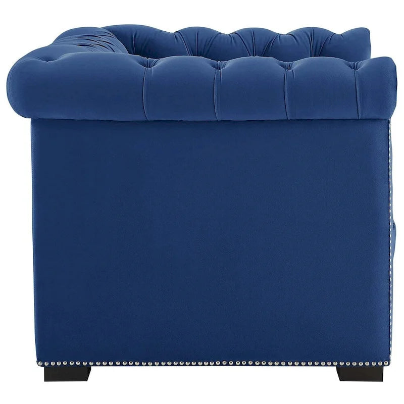 Performance Velvet Armchair