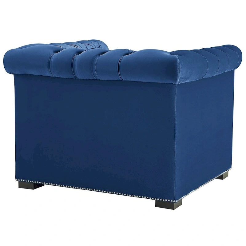 Performance Velvet Armchair