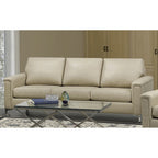 Lessa Modern Premium Top Grain Leather Sofa