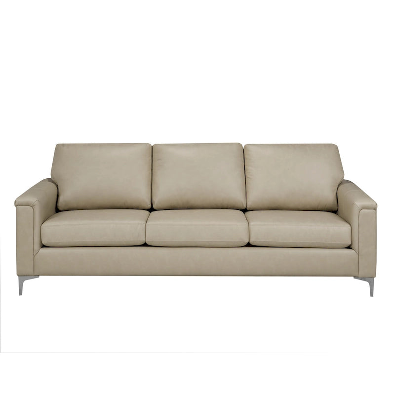 Modern Premium Top Grain Leather Sofa