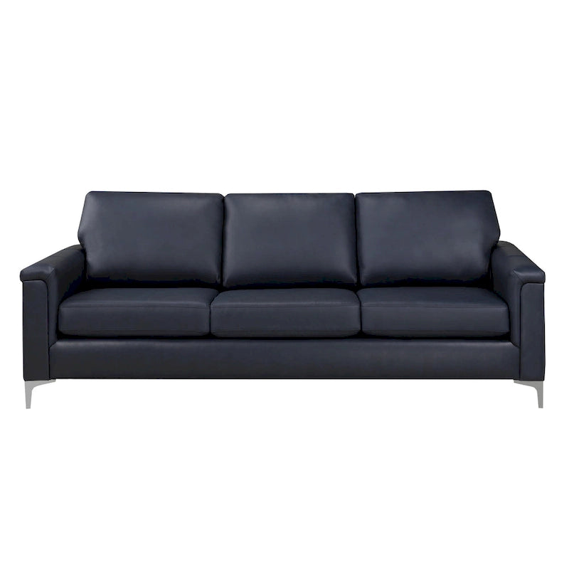 Modern Premium Top Grain Leather Sofa