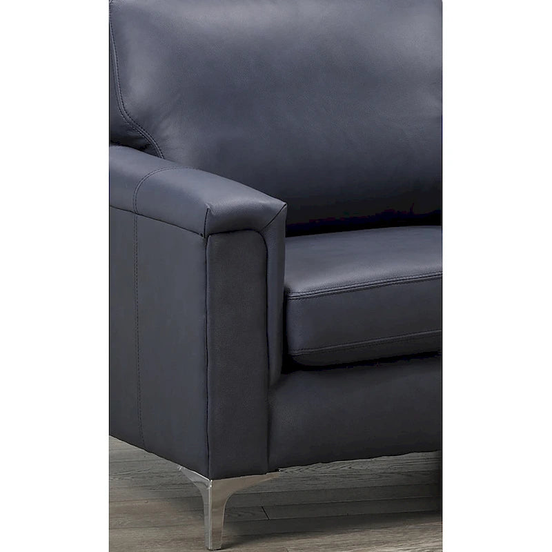 Modern Premium Top Grain Leather Sofa