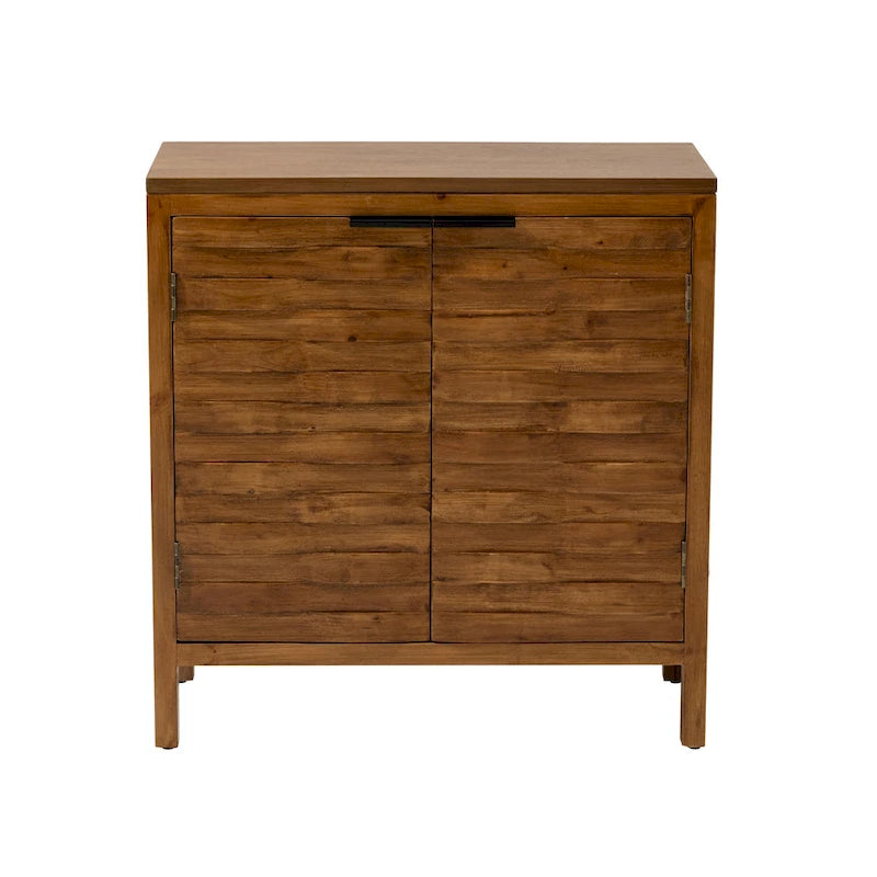 Farmhouse Storage Dresser Accent Sideboard Wood Buffet Cabinet with 2-Door for Living Room, Hallway, Bedroom, Dining Room
