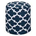 Pouf/ottoman d'intérieur/extérieur Trellis 16 L x 16 l x 17 H