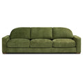 Sofa in Distressed Green Velvet