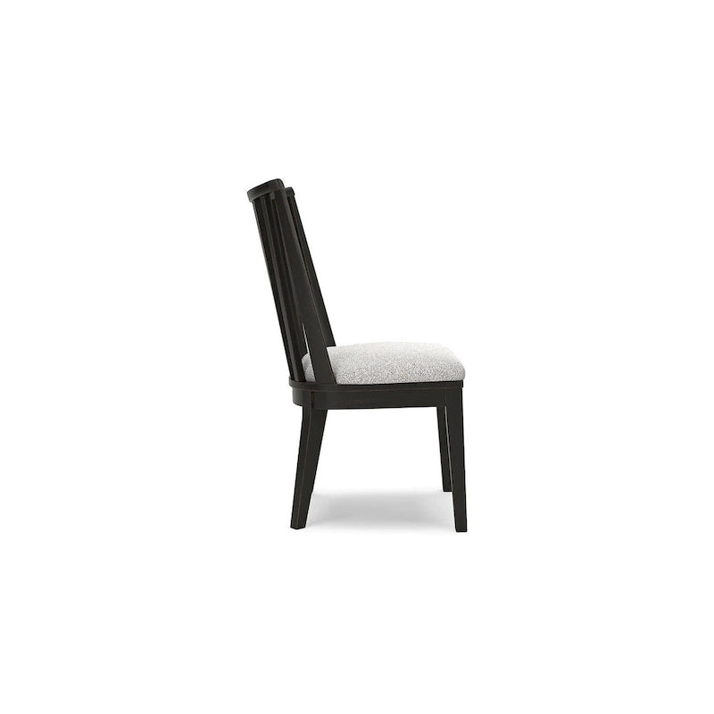 Black Dining Chair - 20.5W x 23.25D x 37H