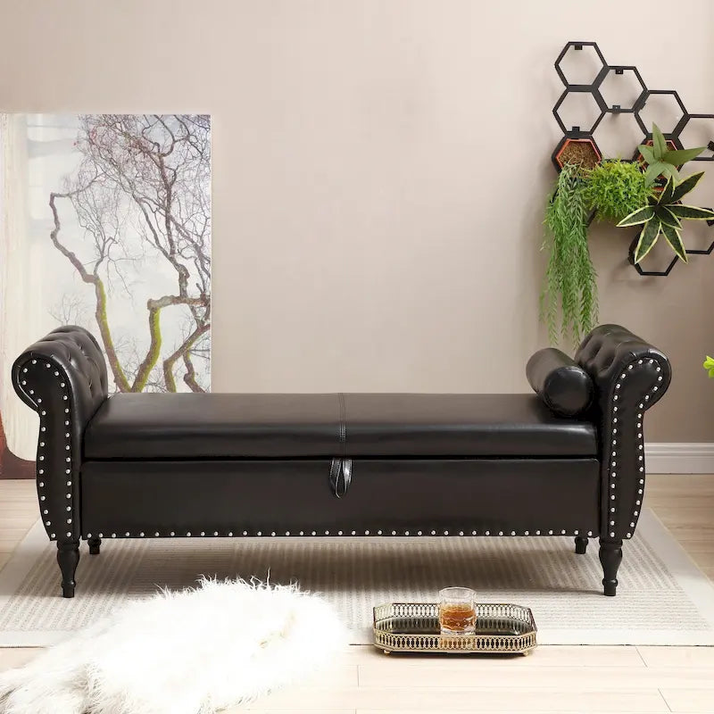 Upholstered End of Bed Bench