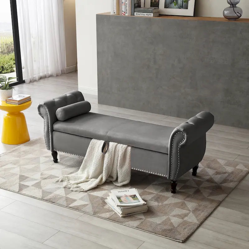 Upholstered End of Bed Bench