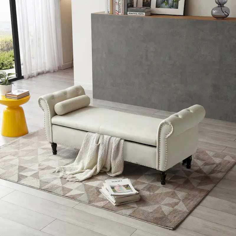 Upholstered End of Bed Bench