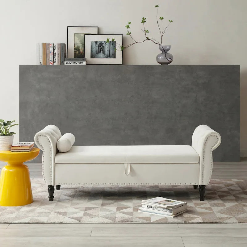 Upholstered End of Bed Bench