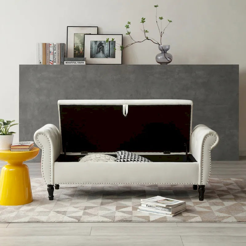 Upholstered End of Bed Bench
