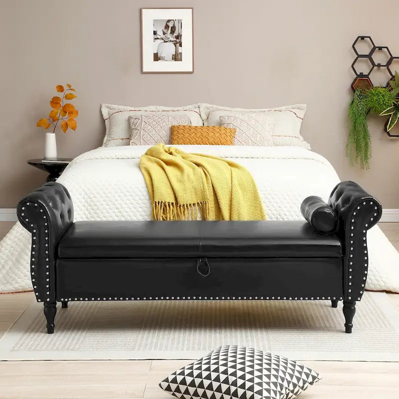 Upholstered End of Bed Bench