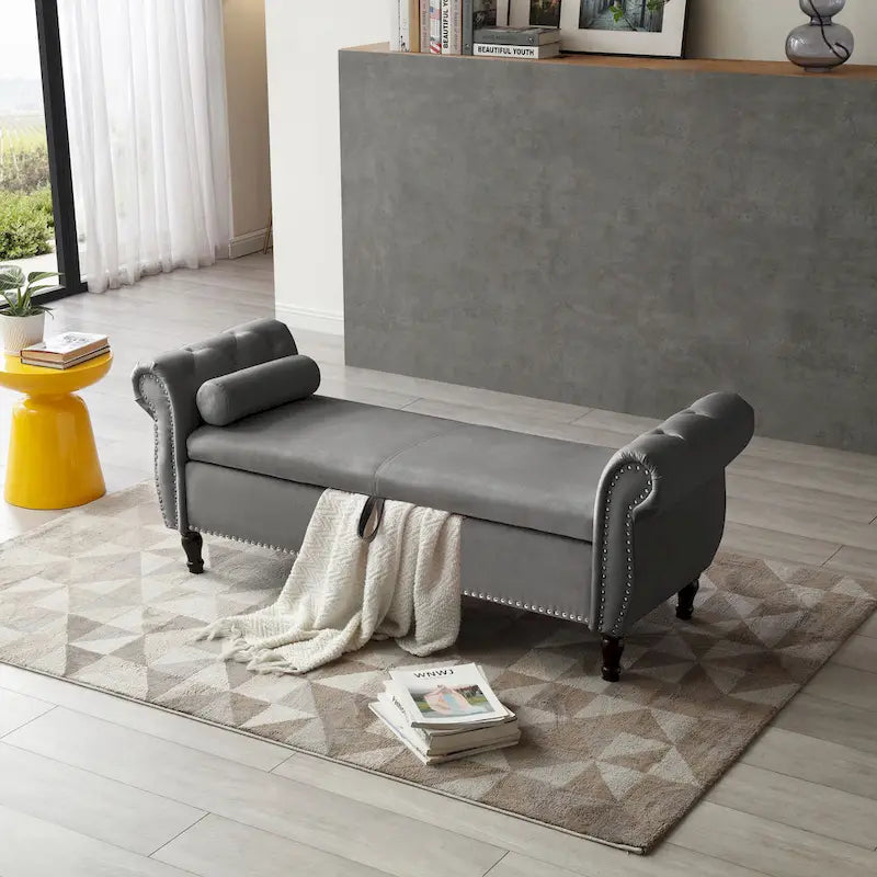 Upholstered End of Bed Bench