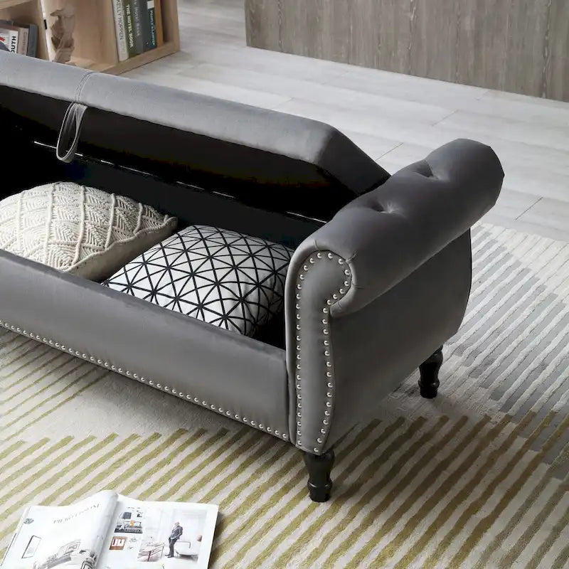 Upholstered End of Bed Bench