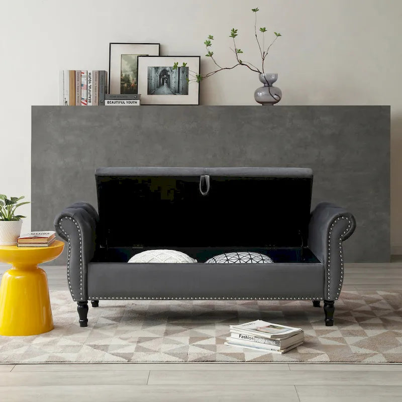 Upholstered End of Bed Bench