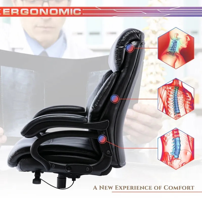 High Back Big & Tall 400lb Ergonomic Executive Office Chair