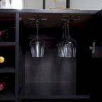 Meuble bar avec rangement pour bouteilles et verres