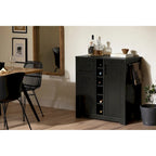 Meuble bar avec rangement pour bouteilles et verres