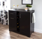 Meuble bar avec rangement pour bouteilles et verres